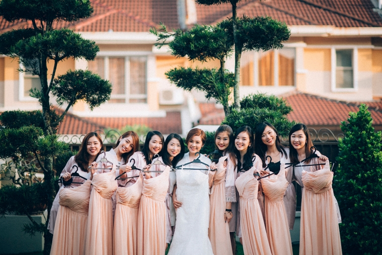 bridesmaid and dresses