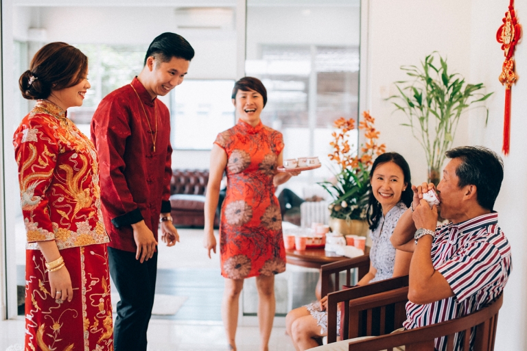 wedding tea ceremony