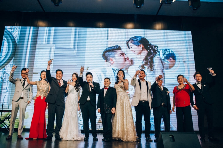 the Majestic hotel wedding