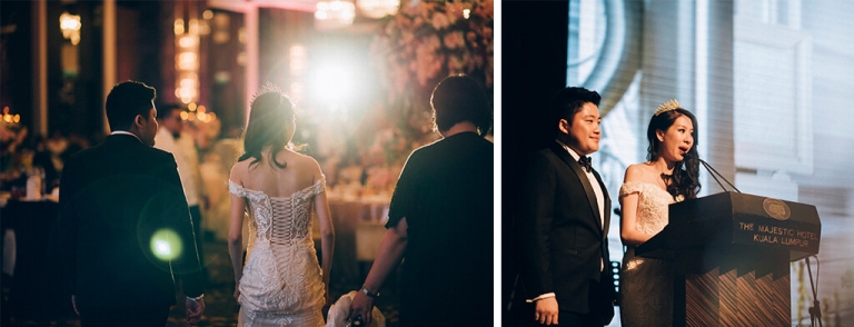 the Majestic hotel wedding