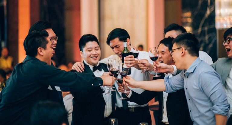 the Majestic hotel wedding