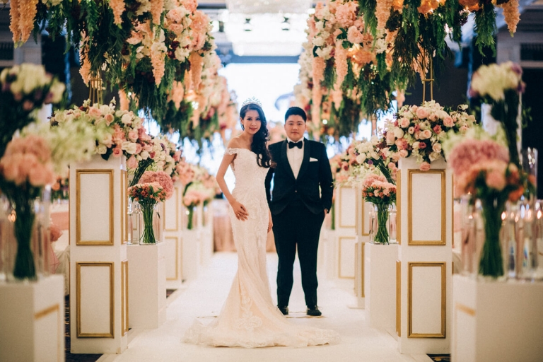 the Majestic hotel wedding