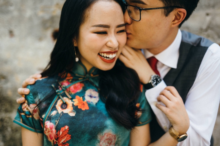 pre-wedding photoshoot in petaling street