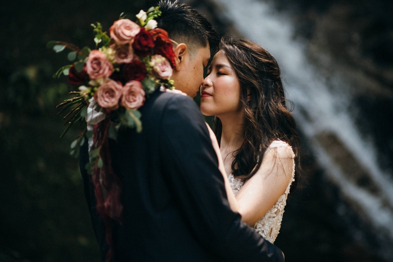 Kanching Falls wedding