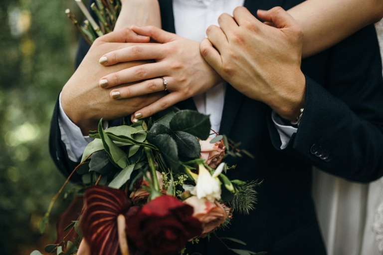 Kanching Falls wedding
