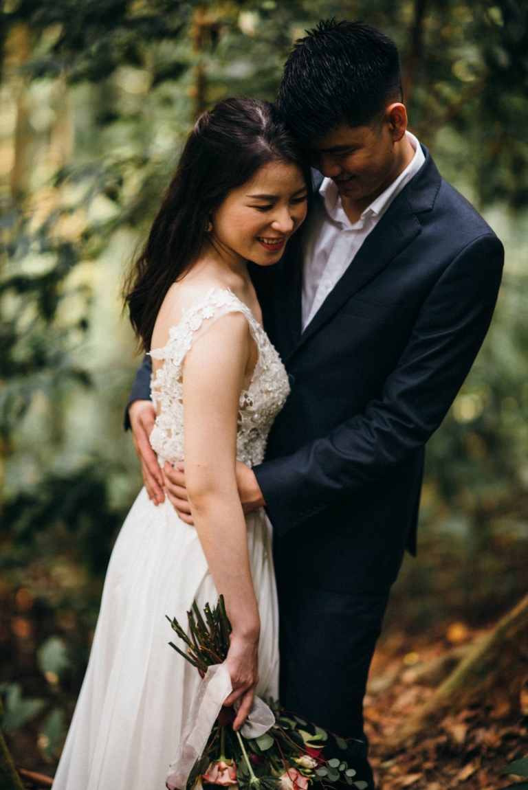 Kanching Falls wedding