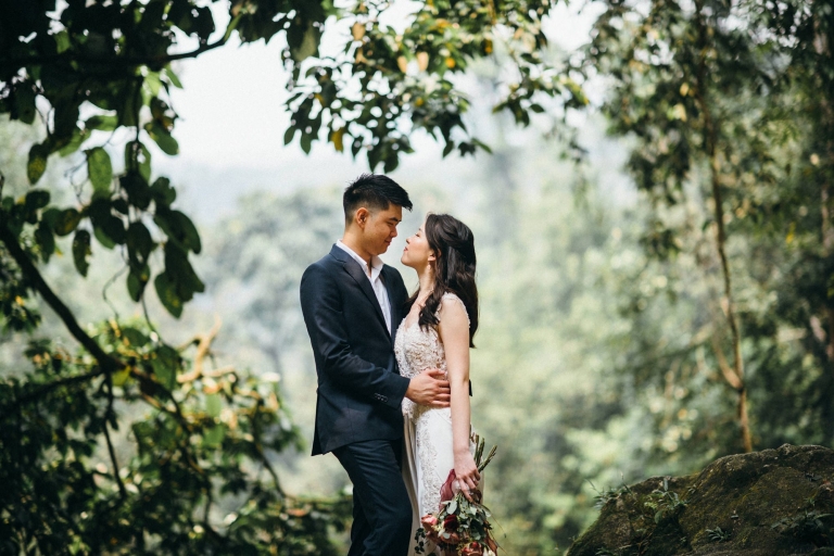 Kanching fall wedding