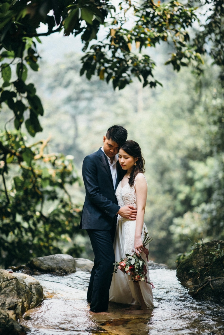 Kanching fall wedding
