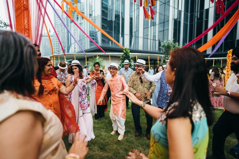 Mehndi party celebration
