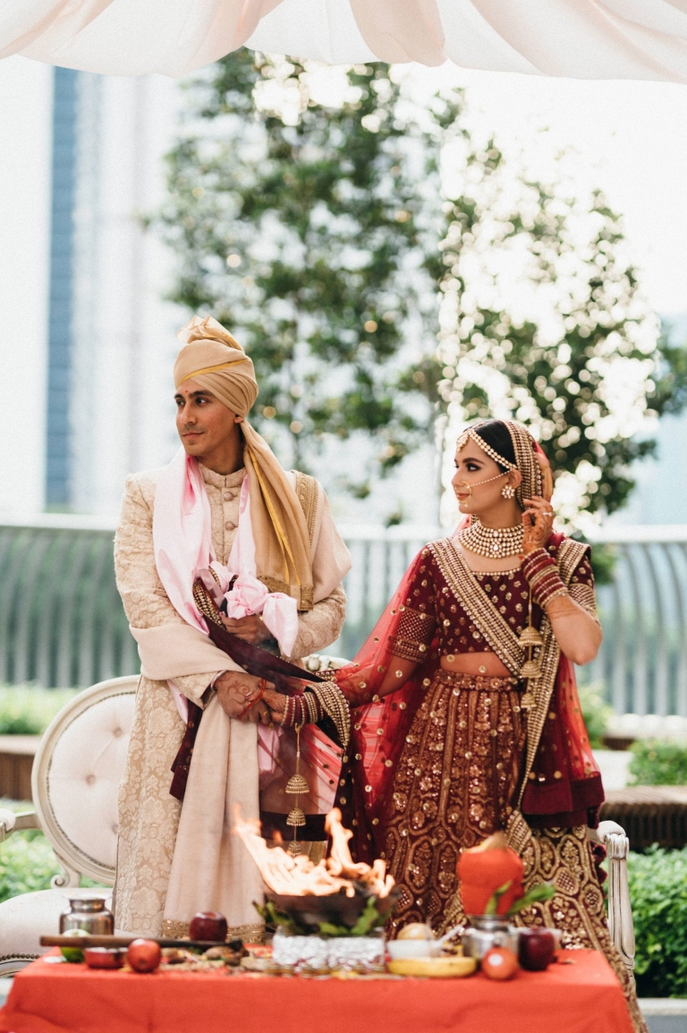 Pheras wedding ceremony