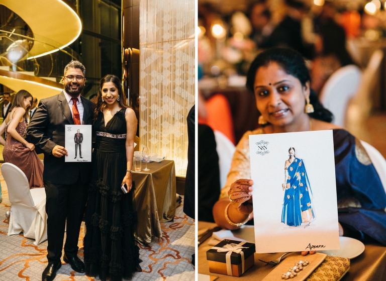 EQ Hotel wedding dinner