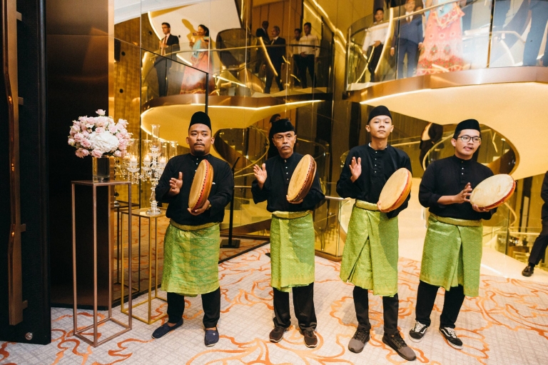 EQ Hotel wedding dinner