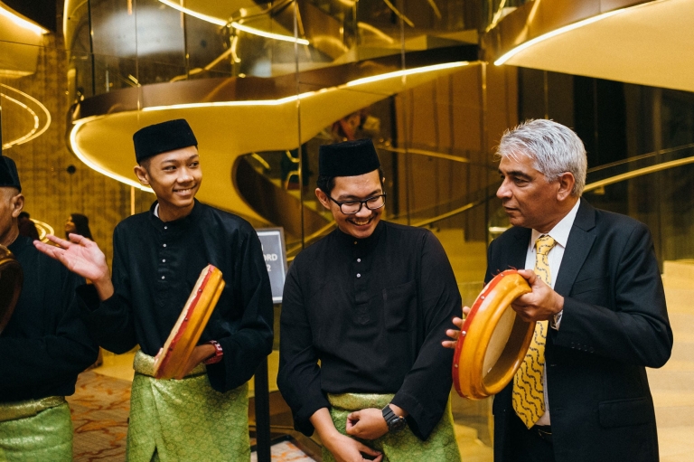 EQ Hotel wedding dinner