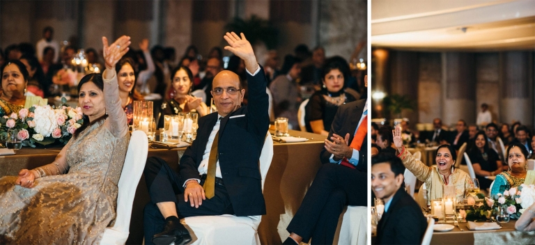 EQ Hotel wedding dinner