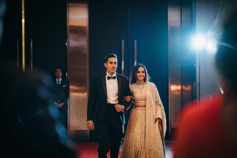 EQ Hotel wedding dinner