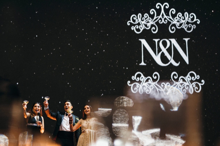 EQ Hotel wedding dinner