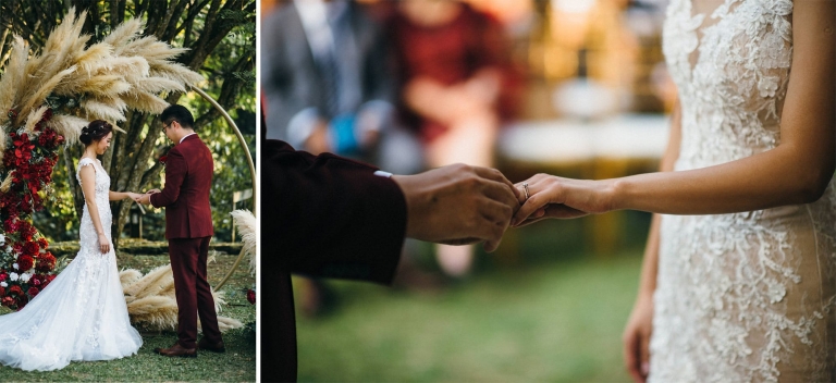 Vow exchange ceremony