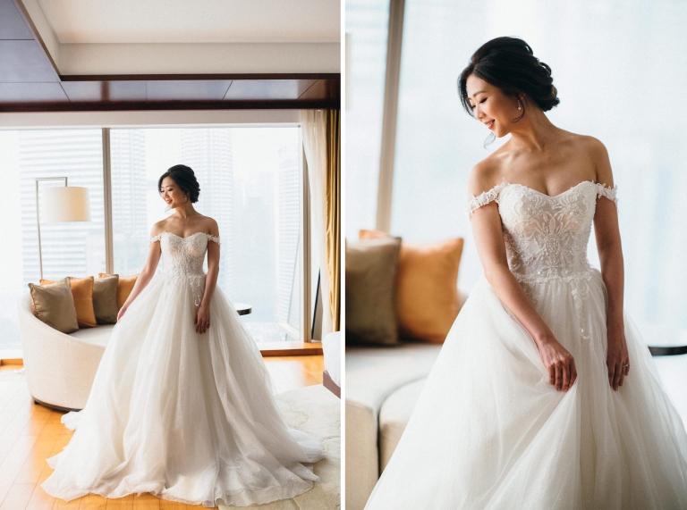 bride wedding gown