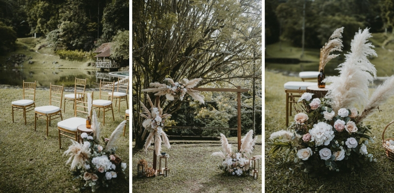 Wedding deco in Enderong Resort