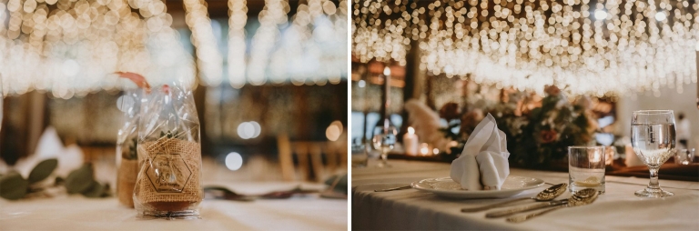 Rustic wedding decor