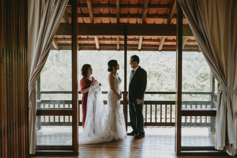 Tanarimba Janda Baik Wedding Bride's parents