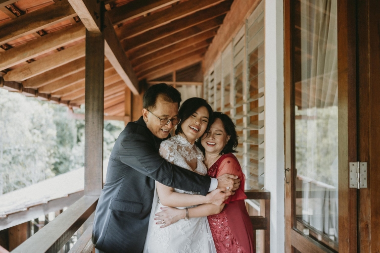 Tanarimba Janda Baik Wedding Bride's parents