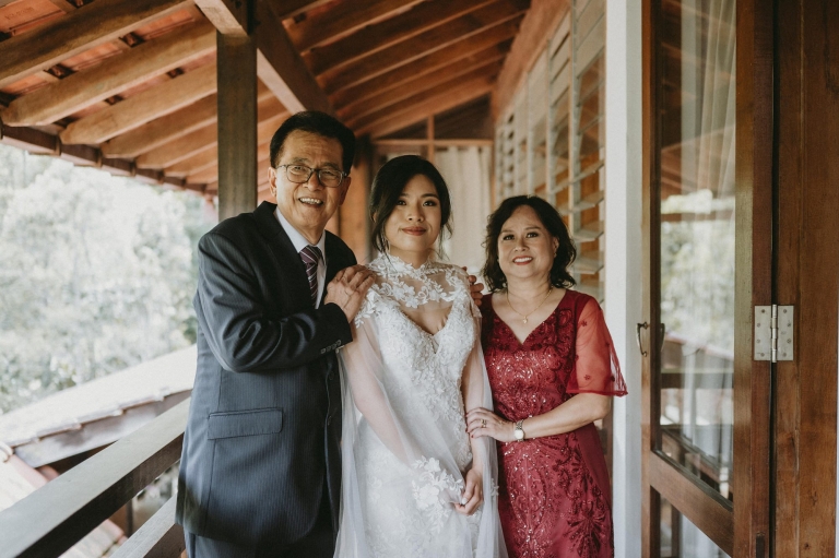 Tanarimba Janda Baik Wedding Bride's parents