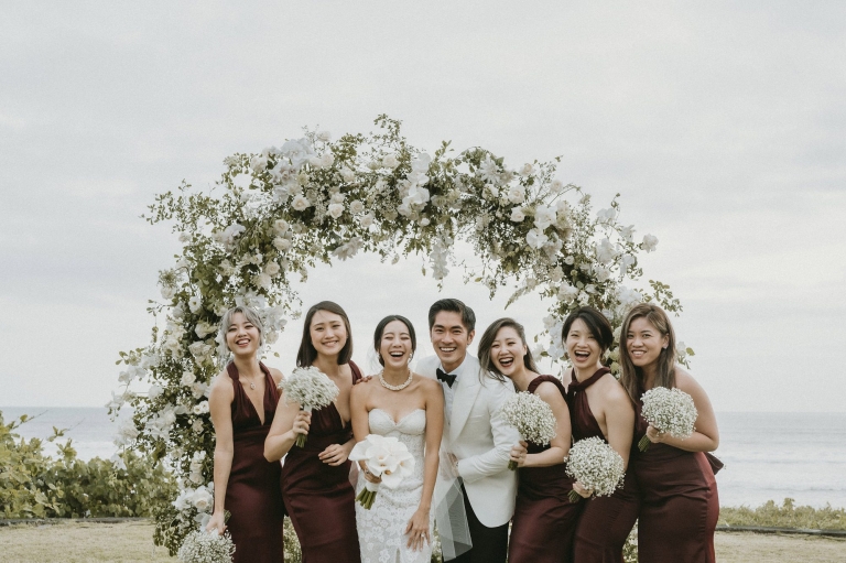 Soori Bali Wedding Ceremony Bridesmaid