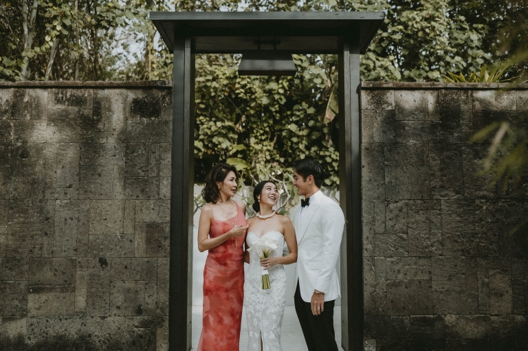 Soori Bali Wedding Family