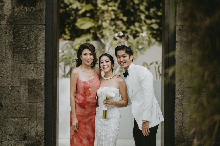 Soori Bali Wedding Family