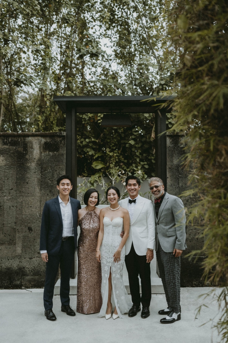 Soori Bali Wedding Family