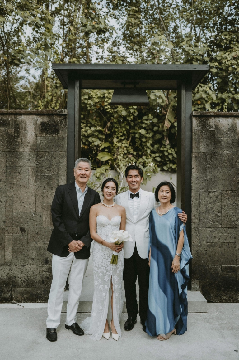 Soori Bali Wedding Family