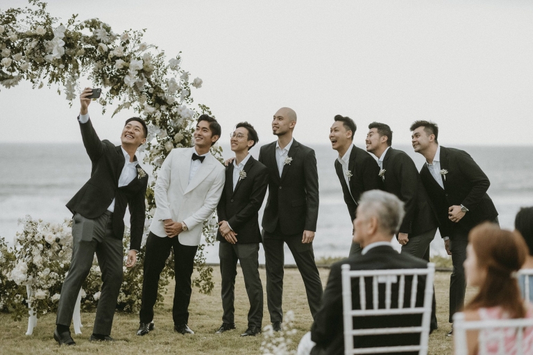 Soori Bali Wedding Groomsmen