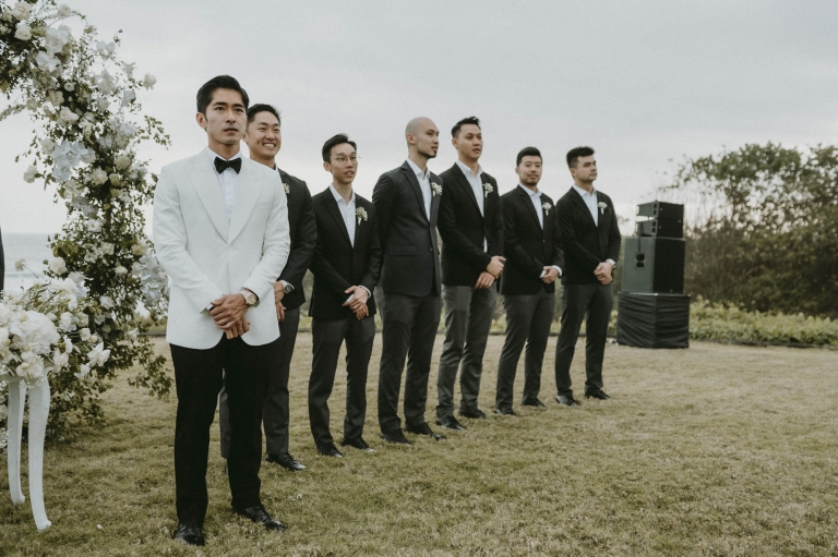 Soori Bali Wedding Groomsmen