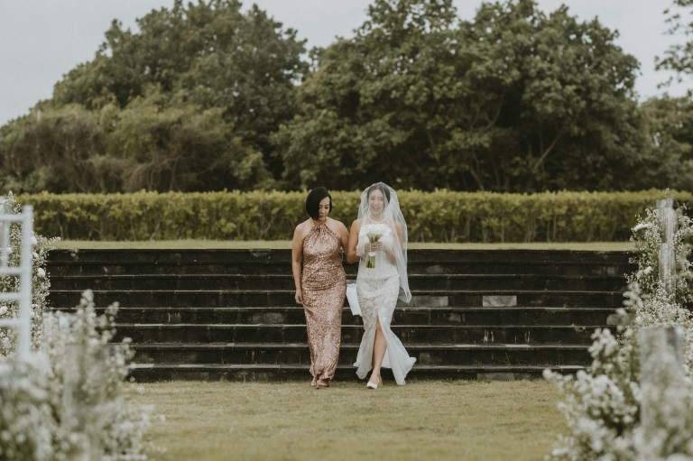 Soori Bali Wedding Bride Arrival