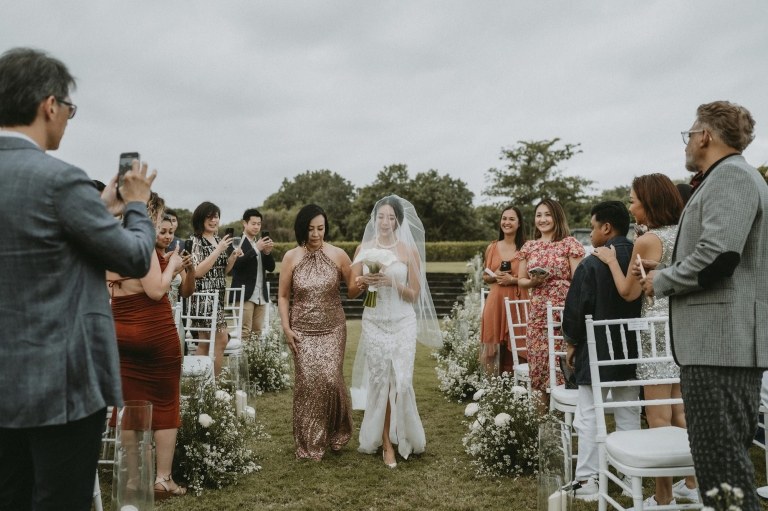 Soori Bali Wedding Bride Arrival