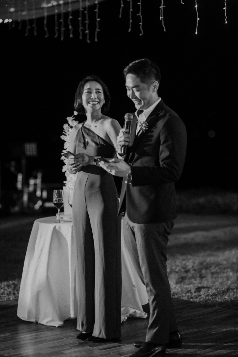 Soori Bali Wedding Dinner Speech