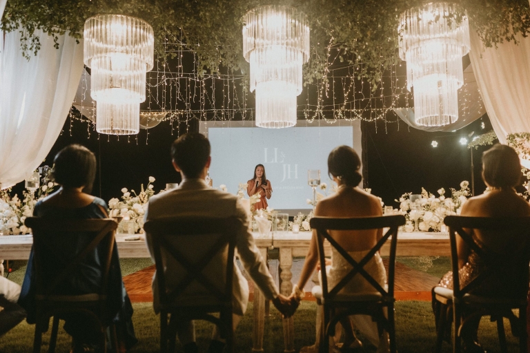 Soori Bali Wedding Dinner Speech