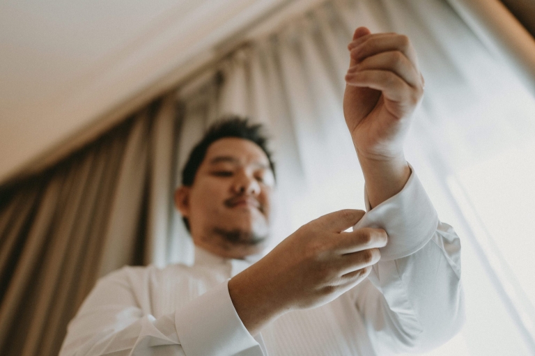 Groom at Ritz Carlton KL