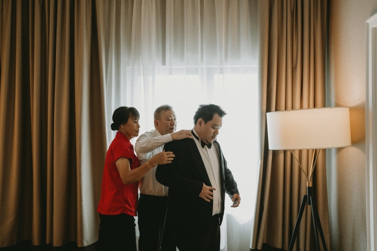 Groom at Ritz Carlton KL