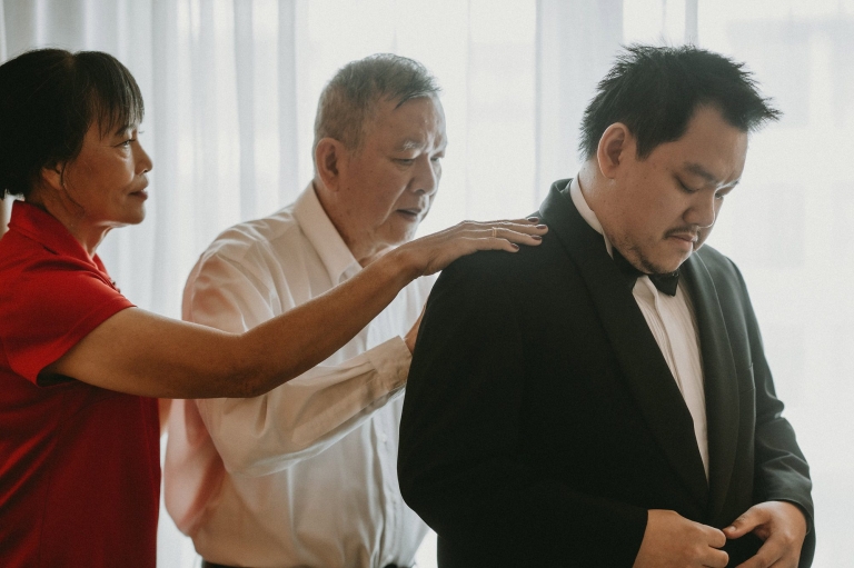 Groom at Ritz Carlton KL