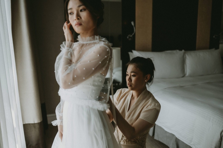 Bride at Ritz Carlton KL