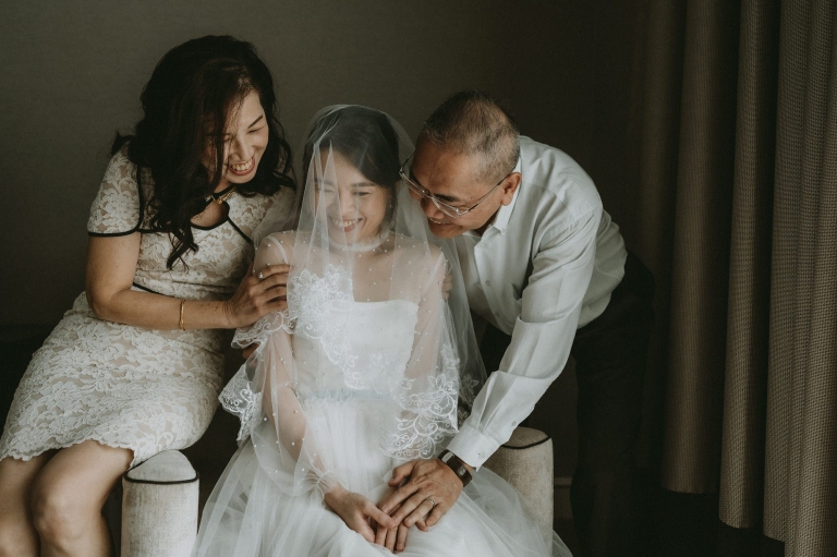 Bride at Ritz Carlton KL