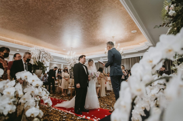 Holy Matrimony at Ritz Carlton