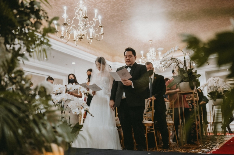 Holy Matrimony at Ritz Carlton