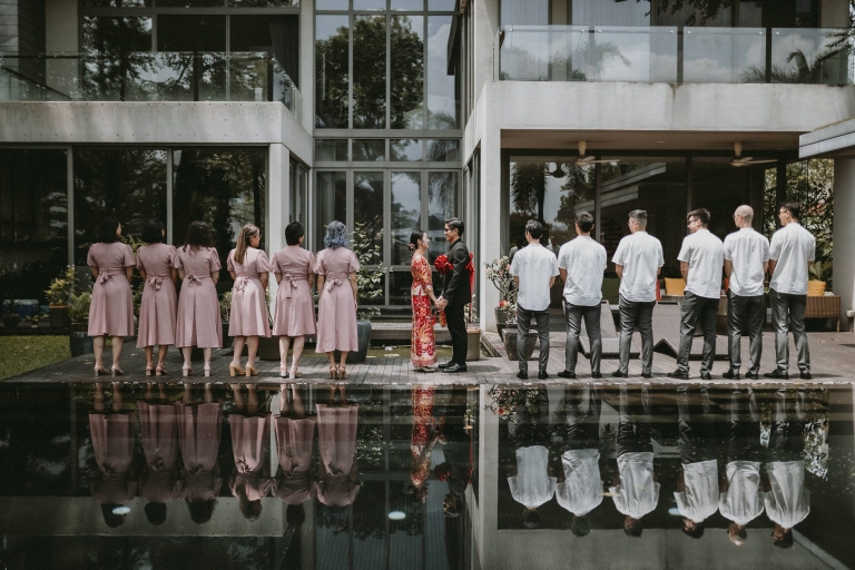 Bridal party portrait